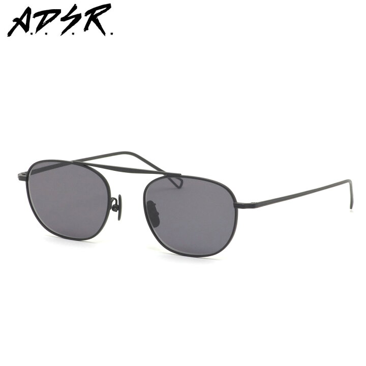 楽天市場】A.D.S.R. ANGELO 01A 55サイズ MBK/BK サングラス 