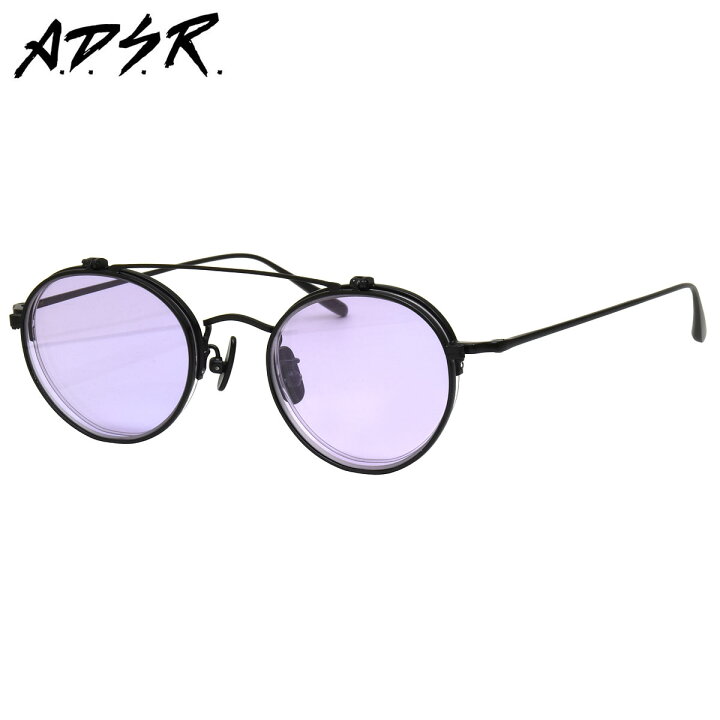 楽天市場】A.D.S.R. LARS 01C 46 MBK/PU サングラス エーディー 