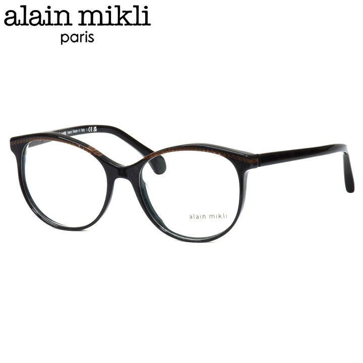 楽天市場】アランミクリ A03501 006 54 メガネ alain mikli ブラック  