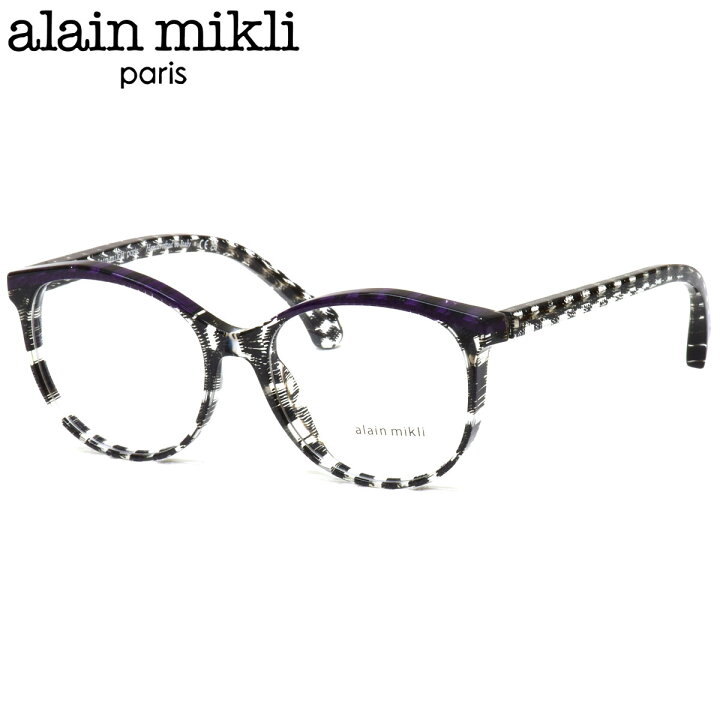 alain mikli アランミクリ 黒縁メガネ 