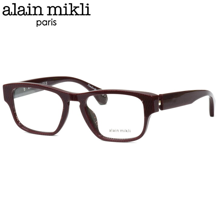 楽天市場】アランミクリ A03518 004 52 メガネ alain mikli ボルドー 