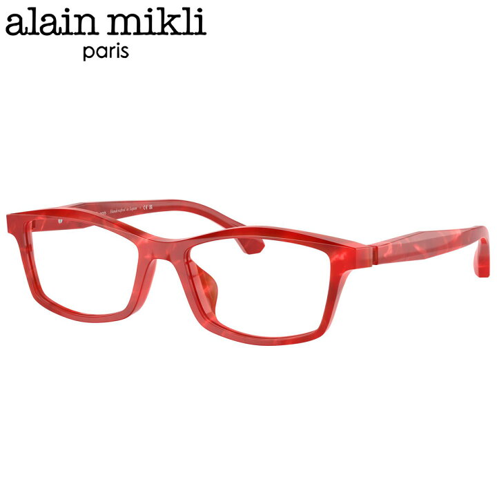 楽天市場】アランミクリ A03523D 004 53 メガネ alain mikli レッド 赤 