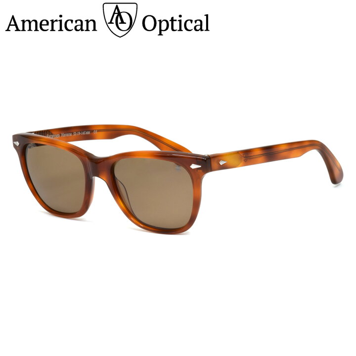 楽天市場】アメリカンオプティカル Saratoga Havana 52 サングラス 