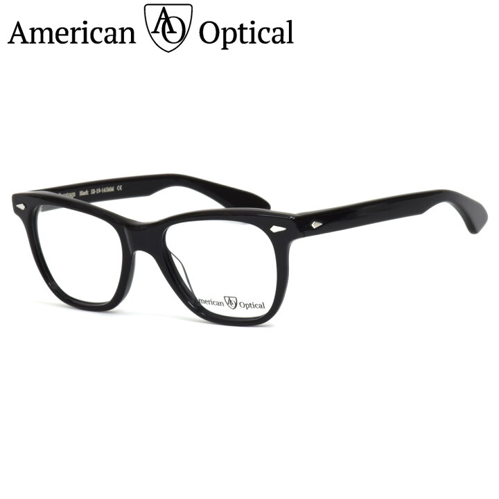 楽天市場】アメリカンオプティカル Saratoga-F C3 Black 52 メガネ 