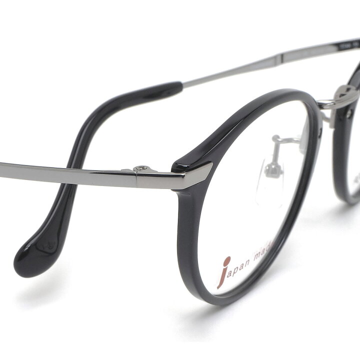 新品未使用 アクアリバティAQ22503 BK 鯖江メガネ レンズ交換可能 