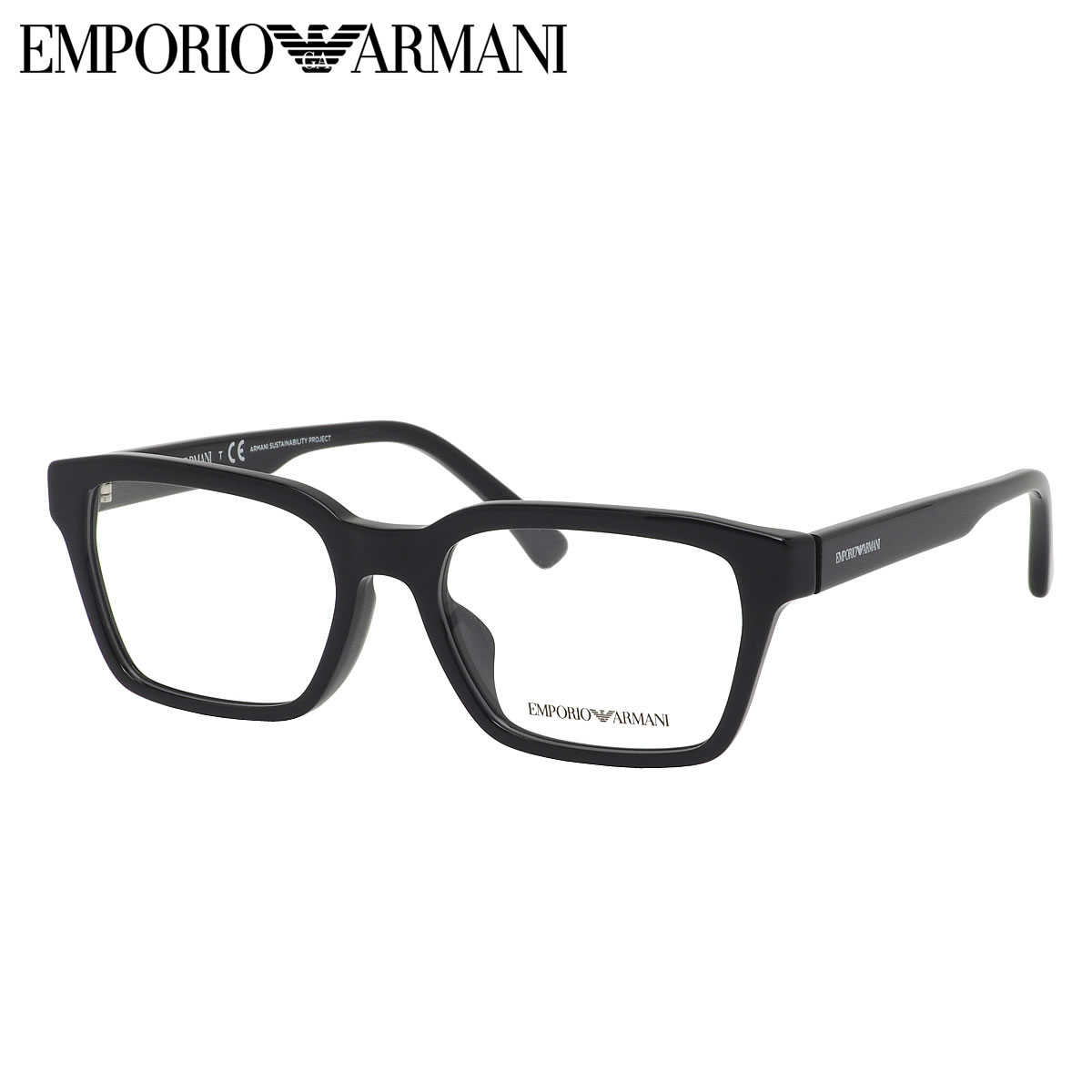 エンポリオアルマーニ EA3192F 5875 55 メガネ EMPORIO ARMANI くろぶち 黒縁 四角 メンズ レディース |  メガネ・サングラスのThat’s