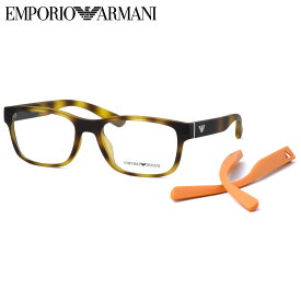 エンポリオアルマーニ EA3201U 5002 55 メガネ EMPORIO ARMANI デミ べっ甲 トータス ツヤなし 軽い テンプル付け替え 2WAY メンズ レディース