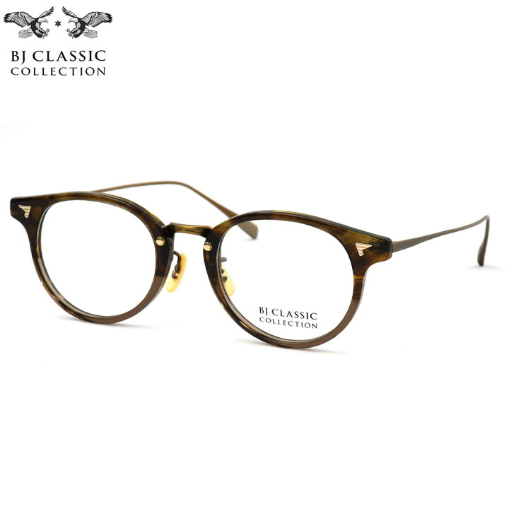 楽天市場】BJ CLASSIC COLLECTION COM-510 NT 123-3 46 メガネ BJ  