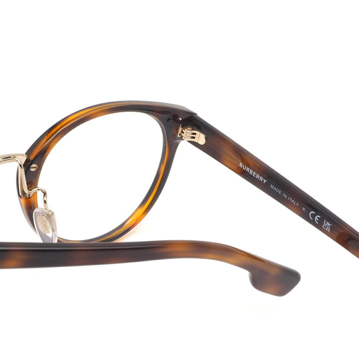 楽天市場】バーバリー BE2360D 3316 49 メガネ BURBERRY べっ甲 デミ 