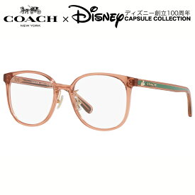 コーチ HC6217 5749 53 メガネ COACH ディズニー創立100周年 カプセルコレクション DISNEY ミッキー クリアピンク メンズ レディース