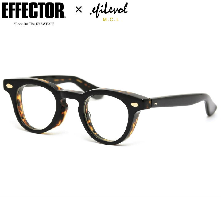楽天市場】エフェクター AW 10th Limited BKBA 43サイズ メガネ UV  