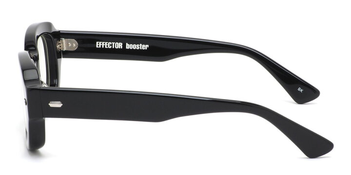 楽天市場】エフェクター booster BK 54サイズ メガネ UVカット仕様伊達  