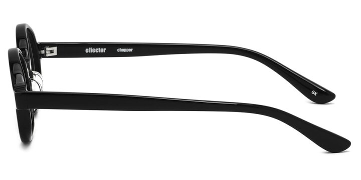 楽天市場】エフェクター chopper BK 43サイズ メガネ UVカット仕様伊達 