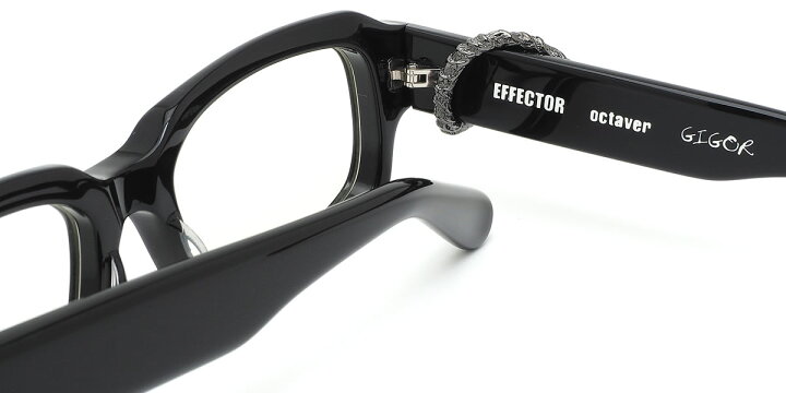 楽天市場】エフェクター octaver GIGOR II BK 55サイズ メガネ UV  