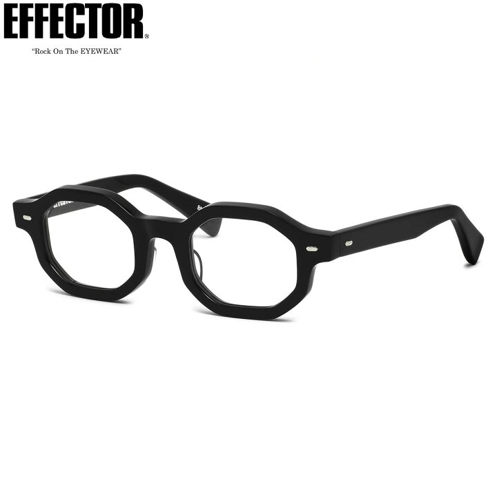 楽天市場】エフェクター Loop BK 46サイズ メガネ UVカット仕様伊達 