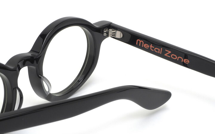 楽天市場】エフェクター メガネ Metal Zone BK 45 UVカット 伊達メガネ 