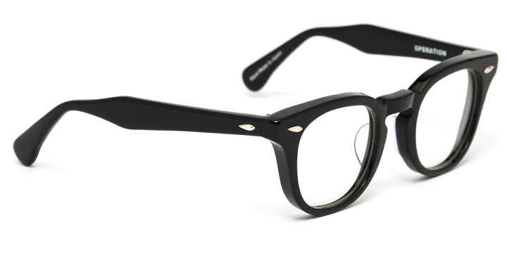 楽天市場】エフェクター OPERATION BK 47サイズ メガネ UVカット仕様  