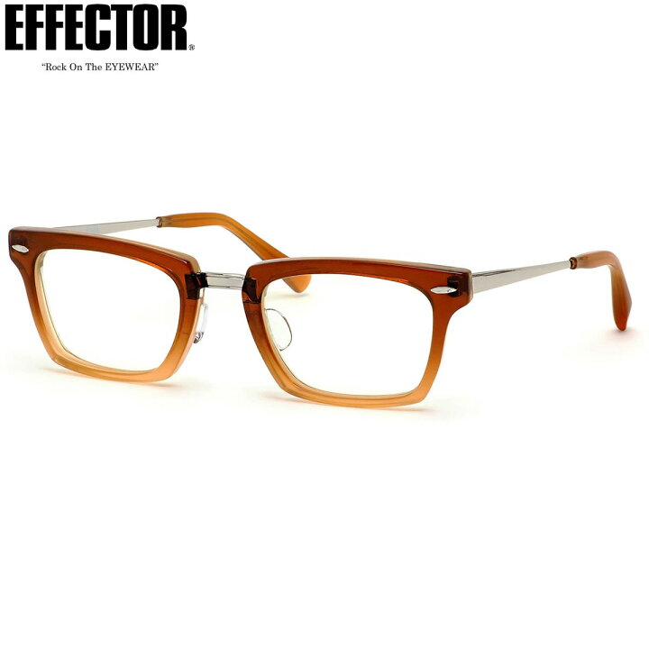 楽天市場】エフェクター vamp BRH 50サイズ メガネ UVカット仕様伊達  