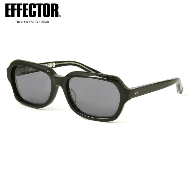 楽天市場】エフェクター YUSAKU2 BK 57サイズ サングラス EFFECTOR 