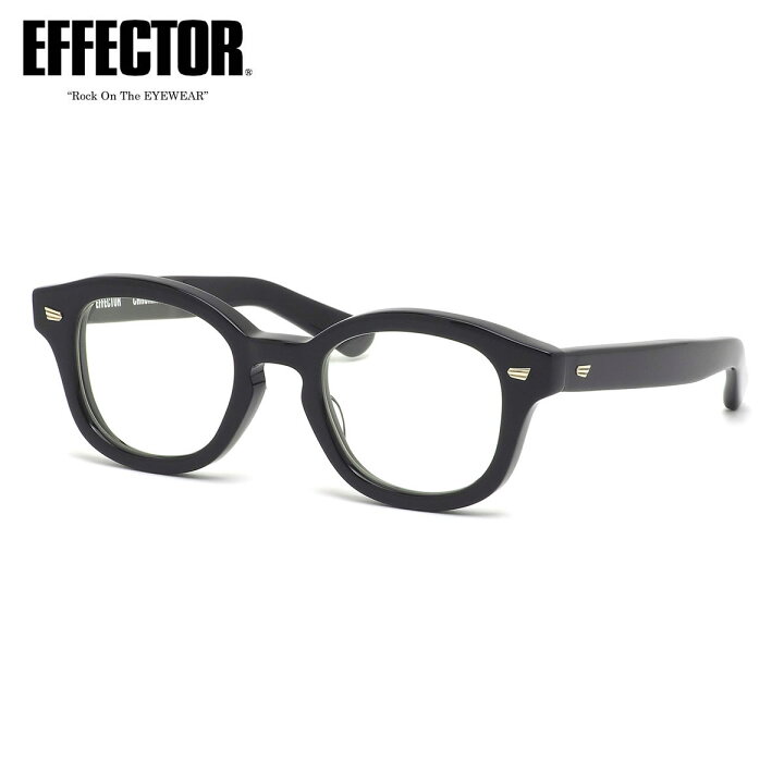 楽天市場】エフェクター CHROMATIC BK 47サイズ メガネ UVカット仕様  