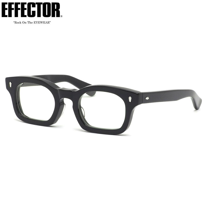 楽天市場】エフェクター funk BK 49サイズ メガネ UVカット仕様伊達  