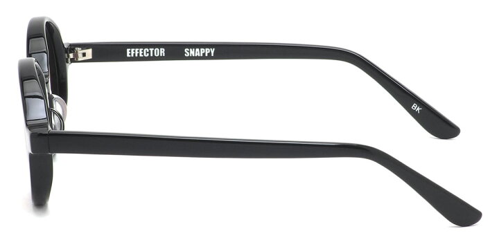 楽天市場】エフェクター SNAPPY BK/DBR 46サイズ サングラス EFFECTOR 