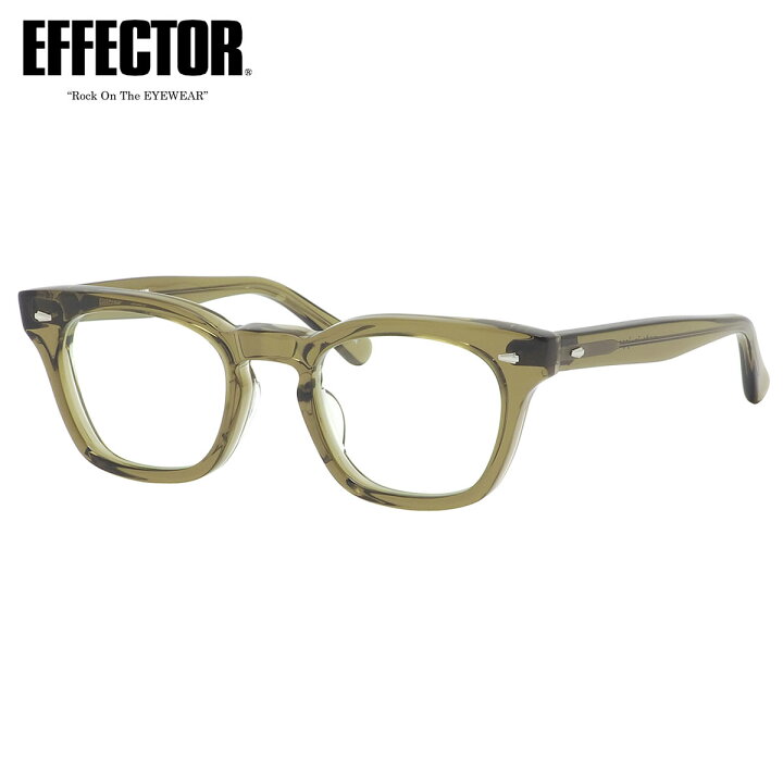 楽天市場】エフェクター CUT KH 50 メガネ UVカット仕様伊達メガネ  