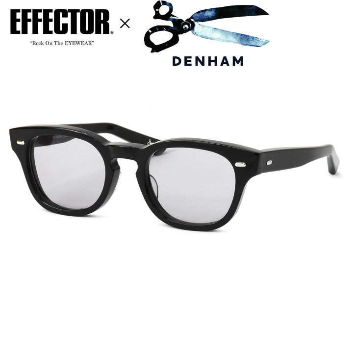 楽天市場】エフェクター DENHAM 1 BKGY 51サイズ サングラス EFFECTOR  
