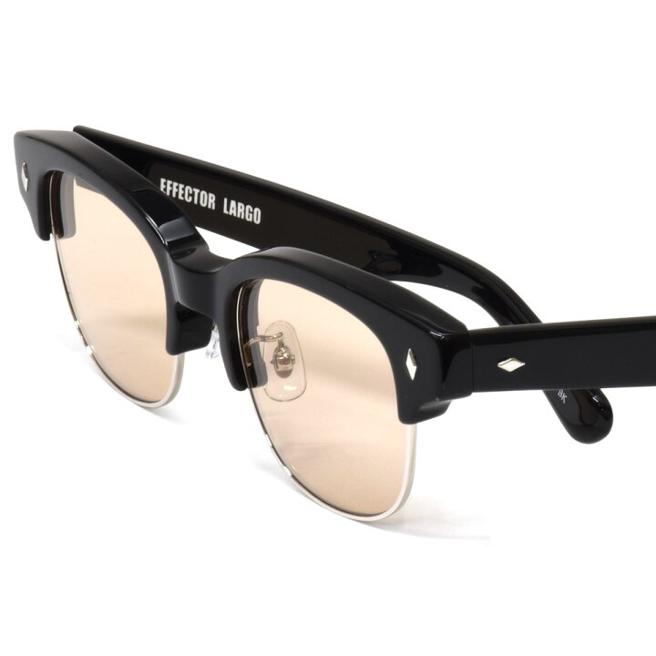 楽天市場】エフェクター LARGO BK/BR 49 サングラス EFFECTOR ラルゴ  