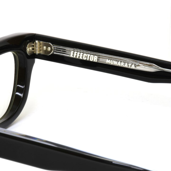 楽天市場】エフェクター MUNAKATA BK 47サイズ メガネ UVカット仕様  