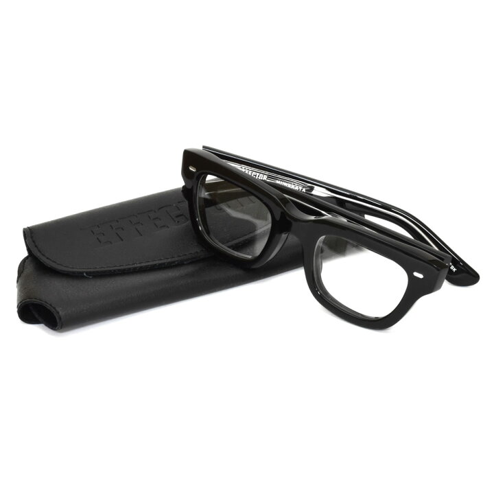 楽天市場】エフェクター MUNAKATA BK 47サイズ メガネ UVカット仕様  