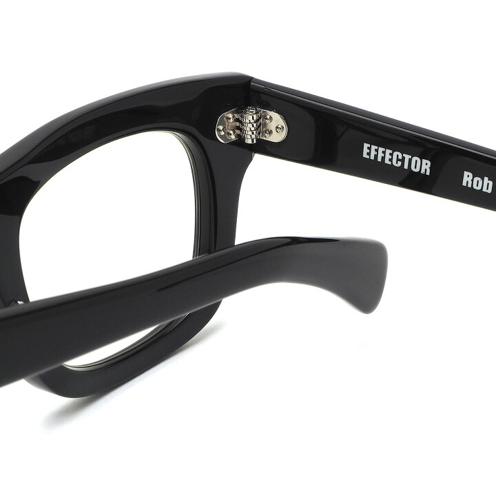 楽天市場】エフェクター Rob BK 48サイズ メガネ UVカット仕様伊達  
