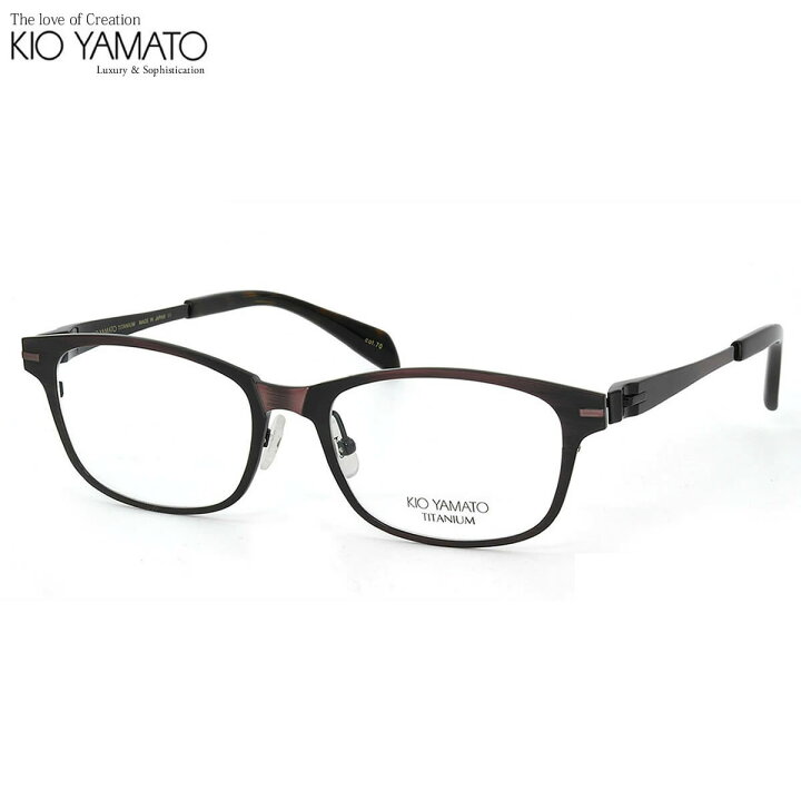 楽天市場】KIO YAMATO メガネ キオヤマト メガネフレーム KT426A 70 53 