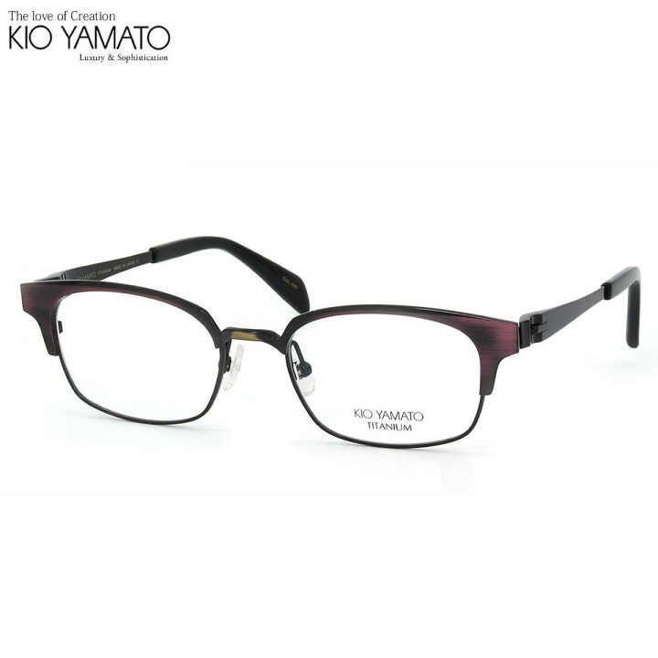 楽天市場】KIO YAMATO メガネ キオヤマト メガネフレーム KT428U 70G  