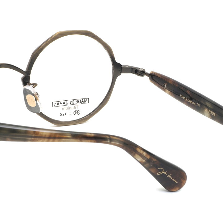 楽天市場】ジョンレノン JL-P308 3 44 メガネ John Lennon プレミアム 