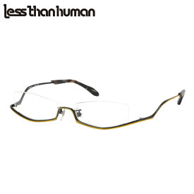 レスザンヒューマン po6po10 34040 55 メガネ Less than human ポルポト 逆ナイロール ツートン Lessthanhuman 日本製 made in Japan メンズ レディース