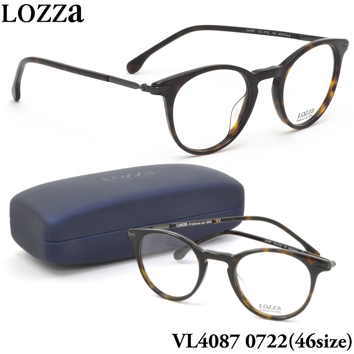 ロッツァ LOZZA メガネ VL4087 0722 46サイズ MONTALE LOZZA メンズ レディース | メガネ・サングラスのThat’s