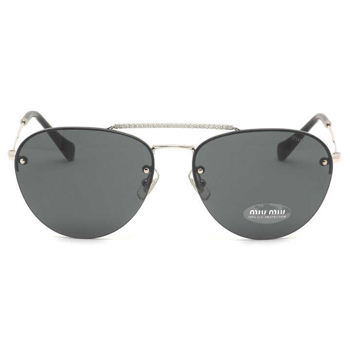楽天市場】ミュウミュウ MIUMIU サングラス MU54US 1BC1A1 59サイズ 