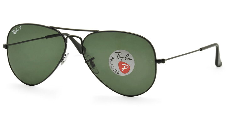 楽天市場】レイバン サングラス 偏光 アビエーター Ray-Ban RB3025 002 