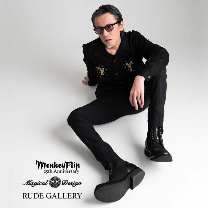 楽天市場 即納ok Monkey Flip 25th Anniversary コラボサングラス Rude Gallery Magical Design モンキーフリップ The Birthday チバユウスケ 着用 ルードギャラリー マジカルデザイン トリプルネーム メンズ レディース メガネ サングラスのthat S