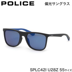 ポリス POLICE サングラス SPLC42I U28Z 55サイズ ROADSTER 偏光サングラス Polarized ポラライズド ミラーレンズ 軽い メンズ レディース