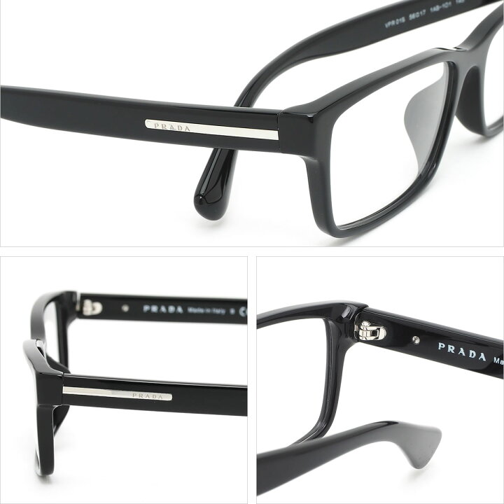 楽天市場】プラダ PR01SV 1AB1O1 56サイズ メガネ PRADA フレーム 