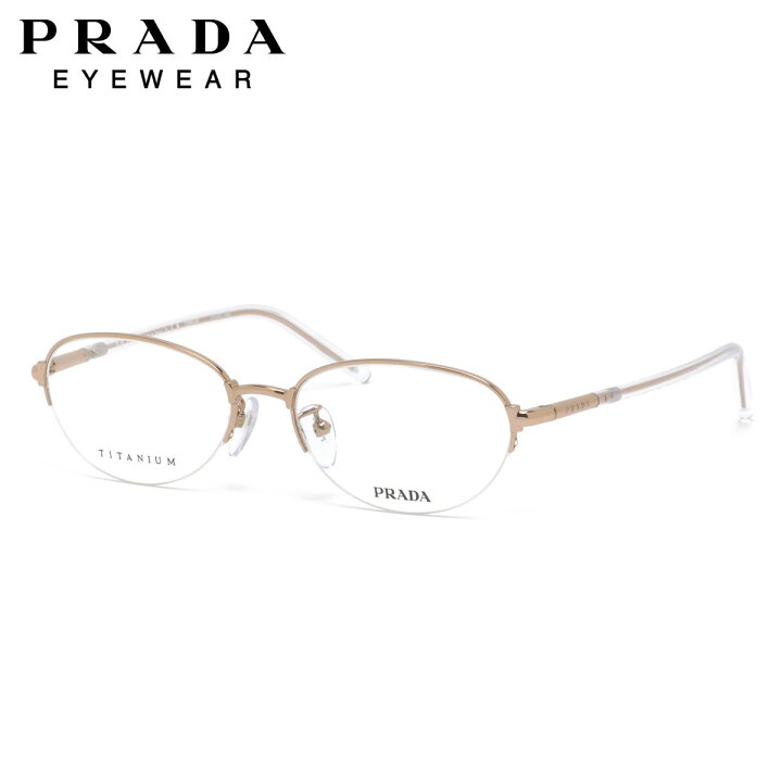 楽天市場】プラダ PR61YVD SVF1O1 53サイズ メガネ PRADA made in 