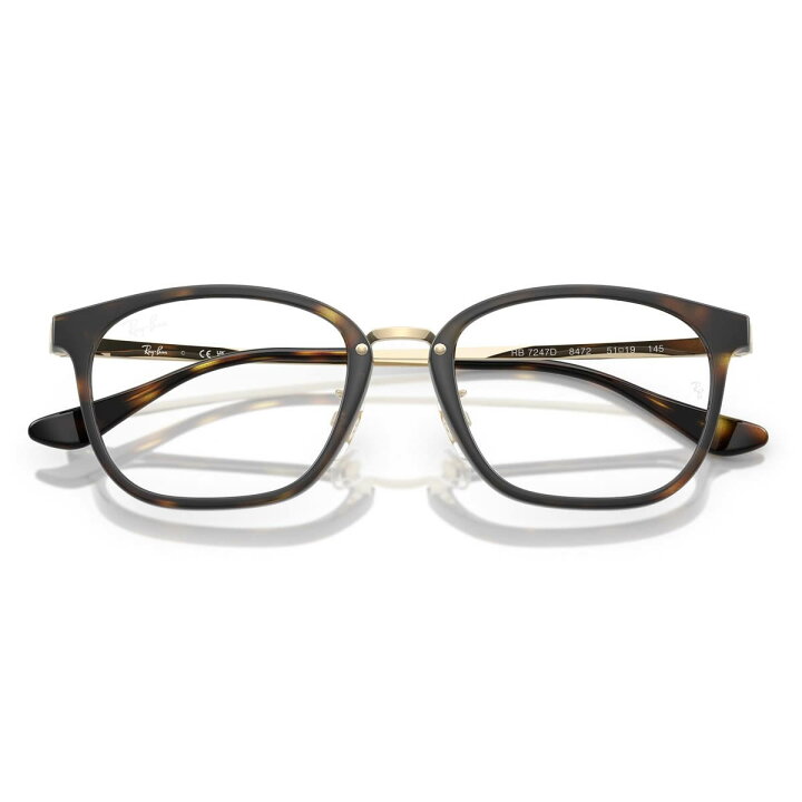 楽天市場】Ray-Ban RX7247D 8472 51 メガネ レイバン純正レンズ対応 