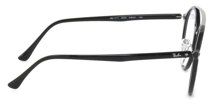 楽天市場】レイバン メガネ フレーム Ray-Ban RX7111 2000 49サイズ 