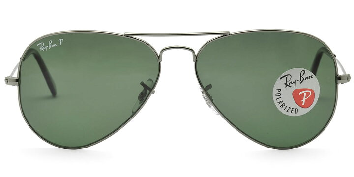 楽天市場】レイバン サングラス 偏光 アビエーター Ray-Ban RB3025 004 