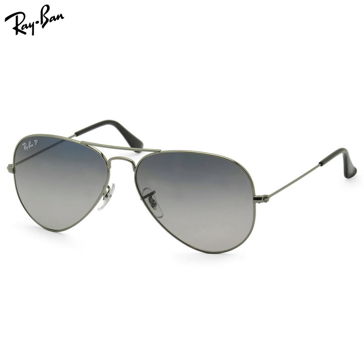 楽天市場】レイバン サングラス 偏光 アビエーター Ray-Ban RB3025 004  