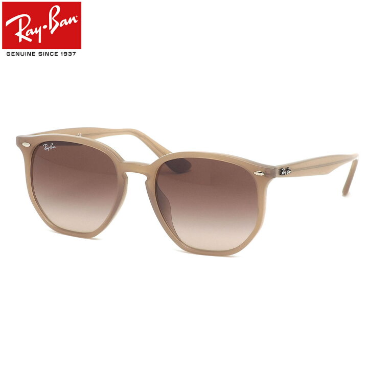 楽天市場 レイバン サングラス Ray Ban Rb4306f 54サイズ レディースモデル Rayban ヘキサゴン フルフィット ドライブ スポーツ ベージュ メガネ サングラスのthat S