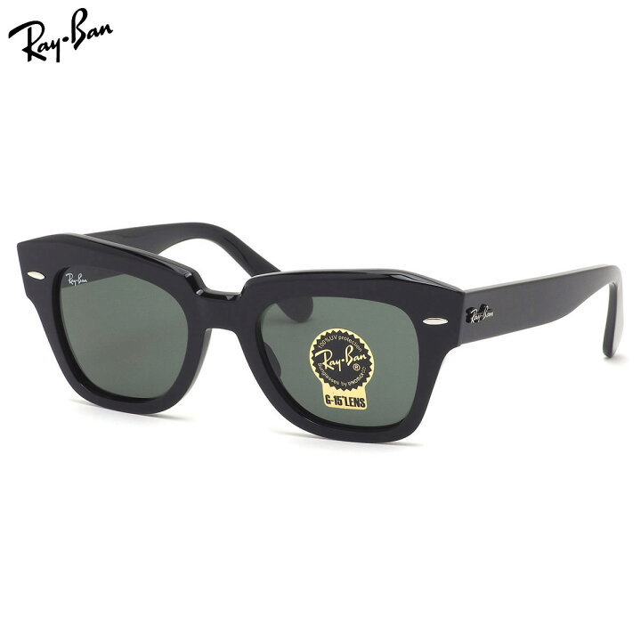 楽天市場】レイバン Ray-Ban サングラス RB2186 901/31 49サイズ STATE 