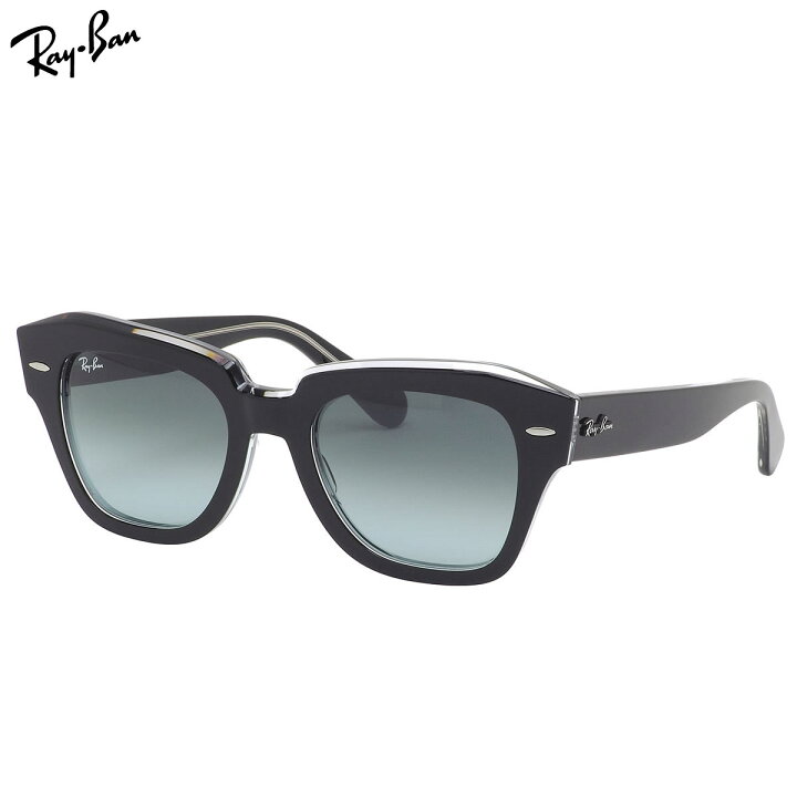 楽天市場】Ray-Ban サングラス RB2186 12943M 52 レイバン STATE 
